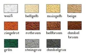 Farbauswahl Fertiggaragen