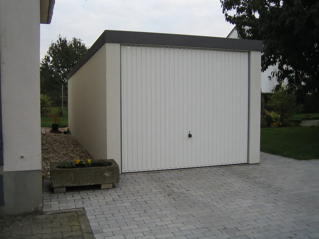 EINZELGARAGE 3 X 7m Mit SCHWINGTOR